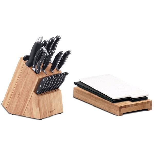 ست چاقو آشپزخانه 20 پارچه برگهف مدل Knife Block Trivium BergHOFF Knife Block Trivium 20 pcs Knife Set